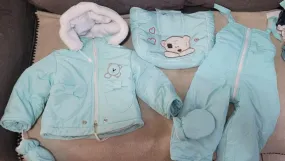 3-in-1 Winter Outwear Set, Kids 12 Month (9-12M)
