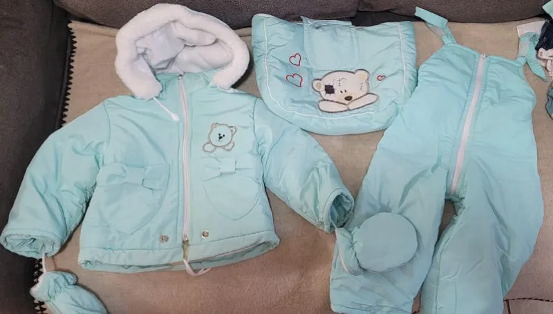 3-in-1 Winter Outwear Set, Kids 12 Month (9-12M)