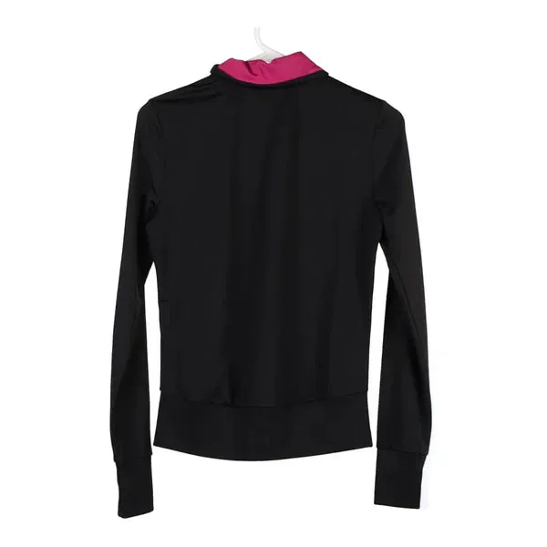 Age 10 Puma Track Jacket - Small Black Polyester