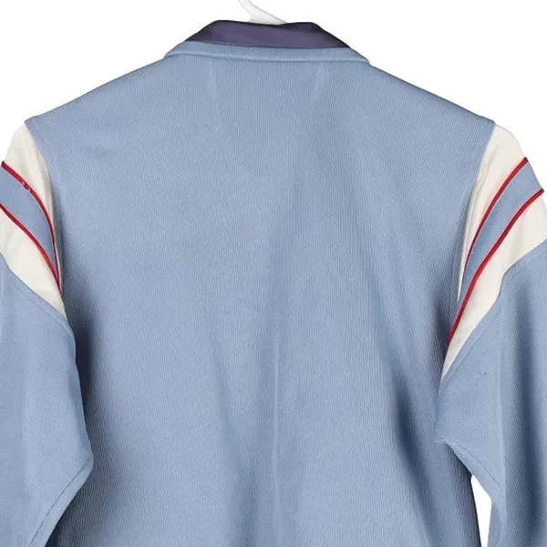 Age 11-12 Diadora Track Jacket - Large Blue Polyester