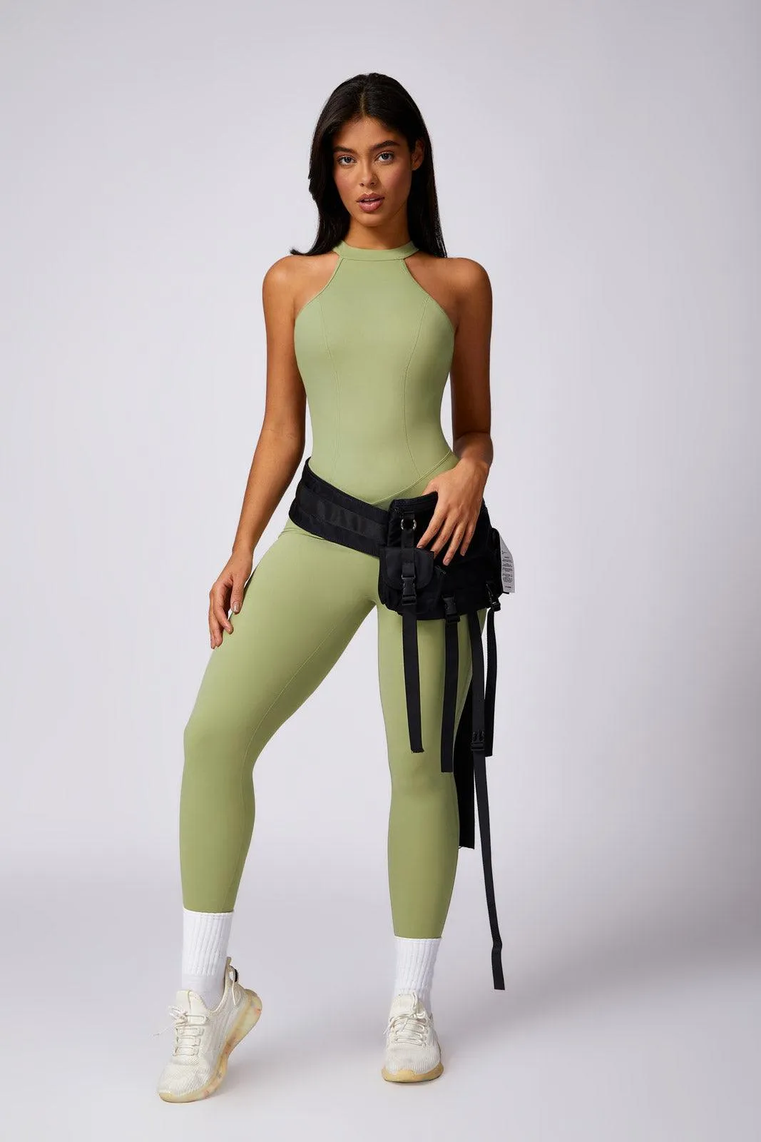 Aiden Jumpsuit - Pistachio (FINAL SALE)