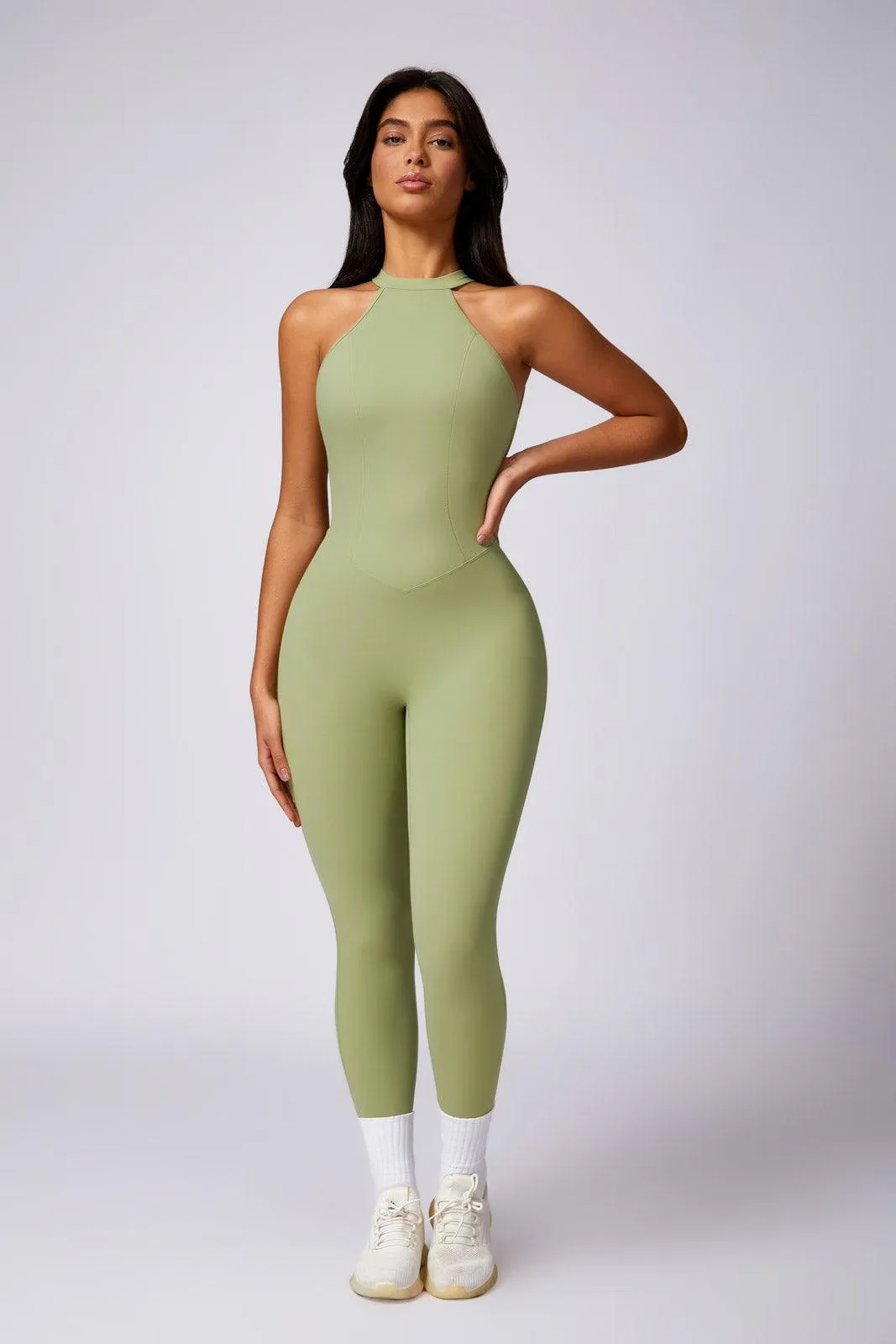 Aiden Jumpsuit - Pistachio (FINAL SALE)