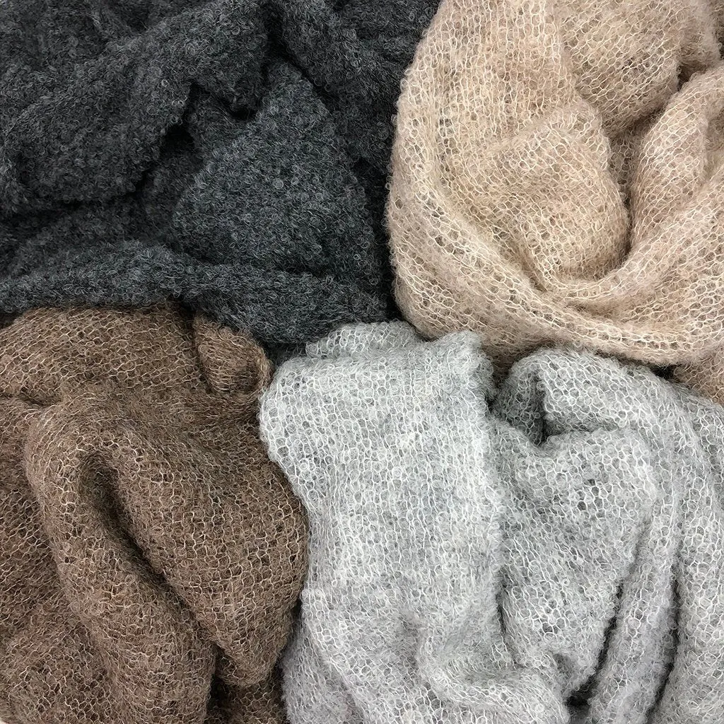 Almond Ultra Plush Alpaca Scarf | CozyCouture®