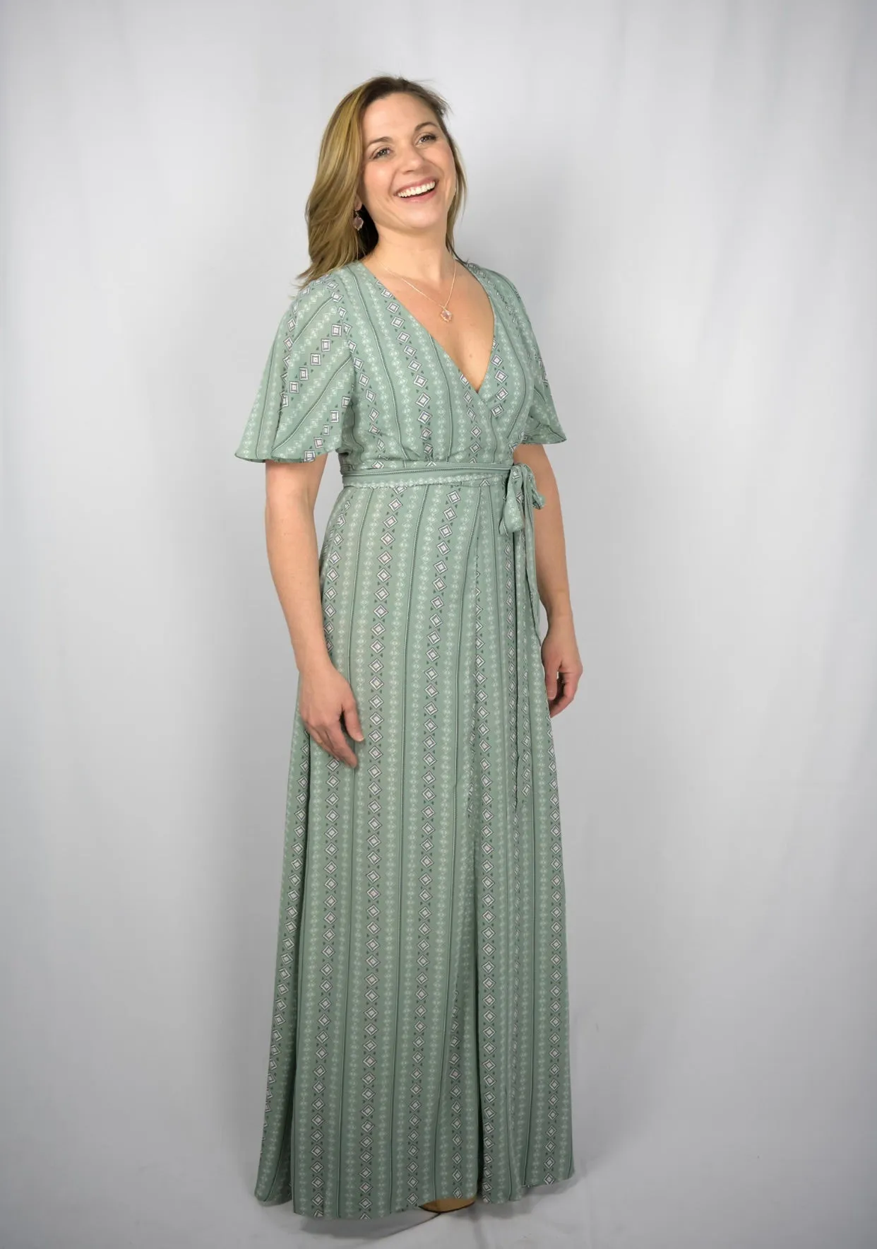 Amiya Sage Jumpsuit