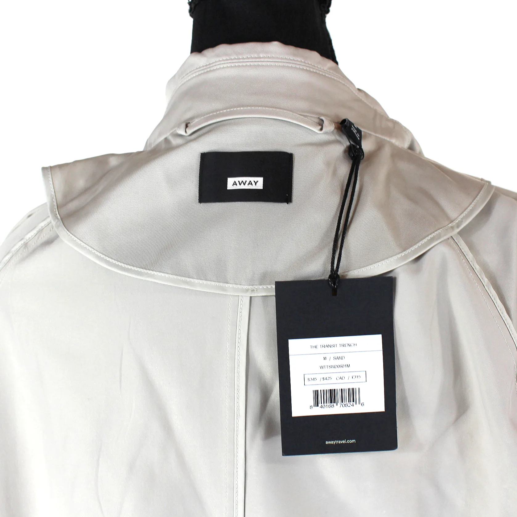 Away Travel Transit Trench Coat