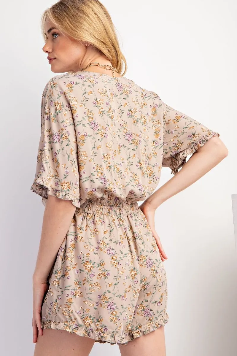 Azalea Floral Romper