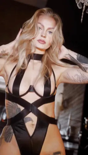 Bandage Lingerie Bodysuit