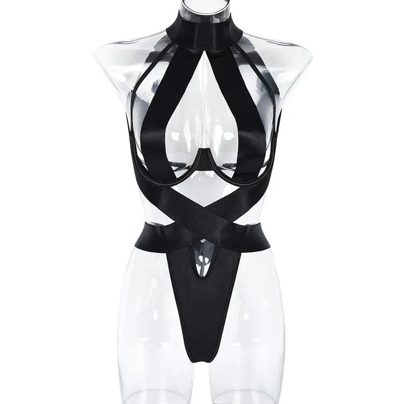 Bandage Lingerie Bodysuit