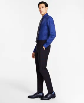 Bar III Mens Slim fit Dress Pants 32 / 32 Navy Blue Solid