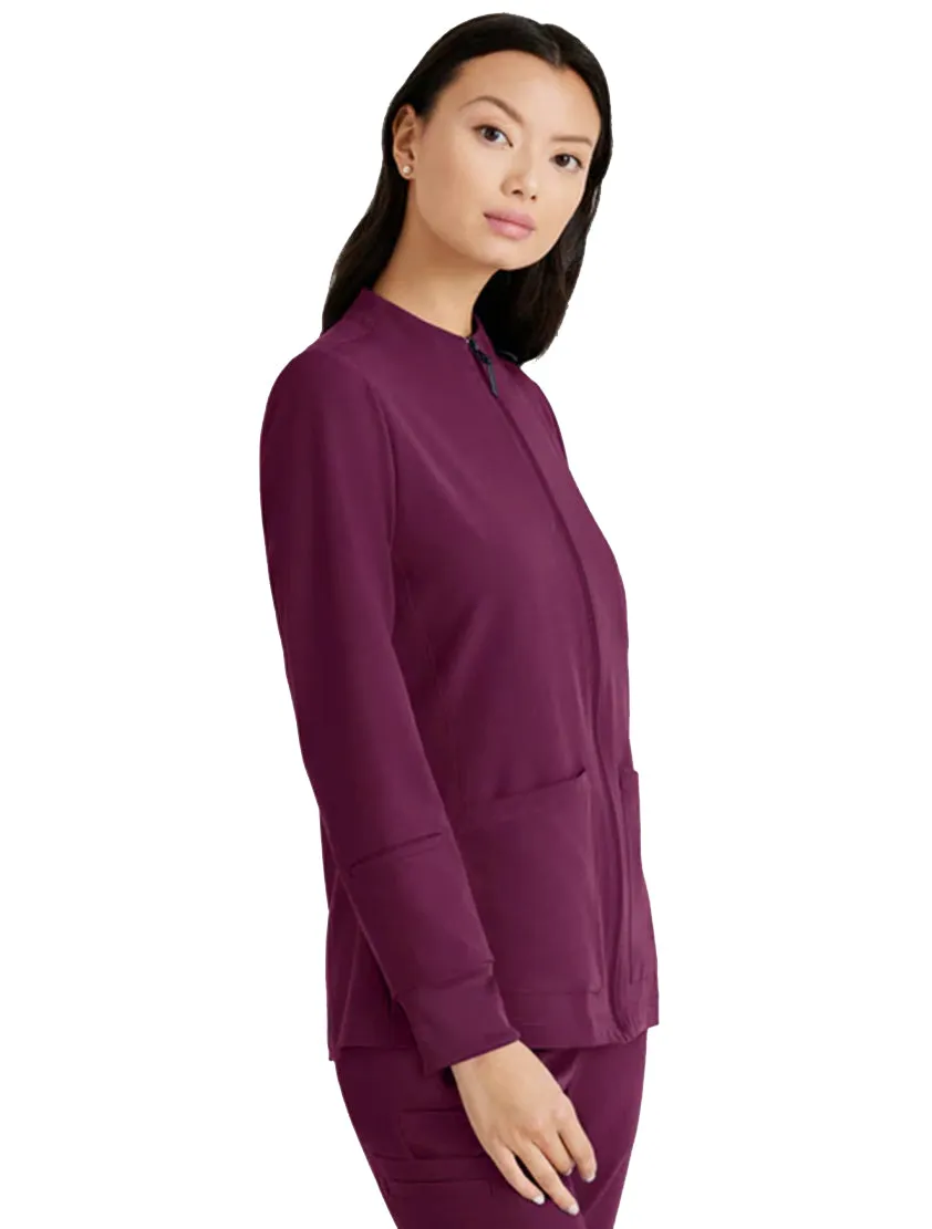 Barco Unify™ by Barco Team 3-Pocket Funnel Collar Warm Up Jacket
