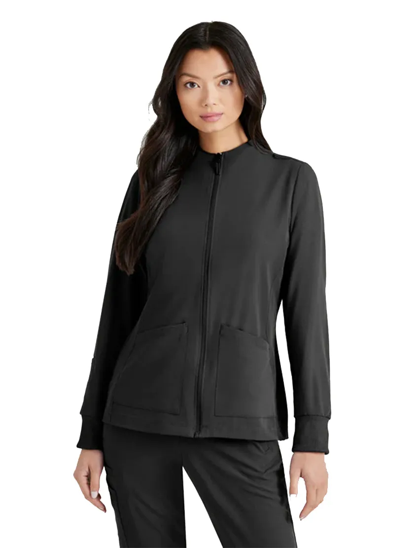Barco Unify™ by Barco Team 3-Pocket Funnel Collar Warm Up Jacket