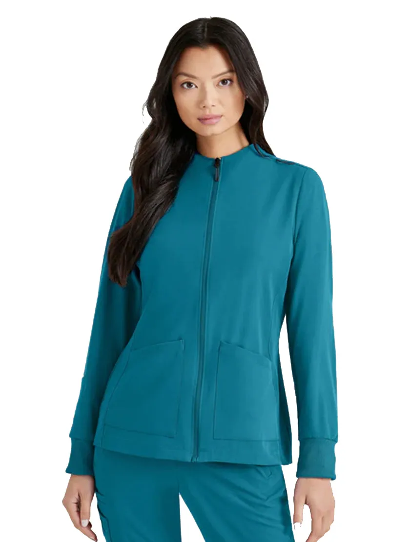 Barco Unify™ by Barco Team 3-Pocket Funnel Collar Warm Up Jacket