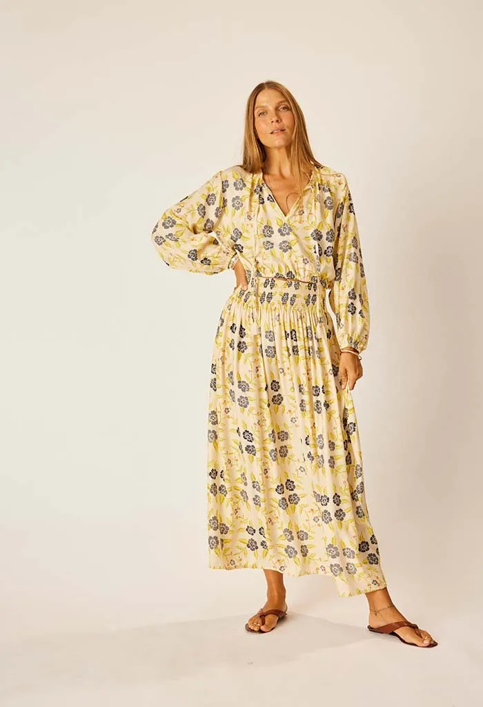 Bella Skirt - Prairie Indigo