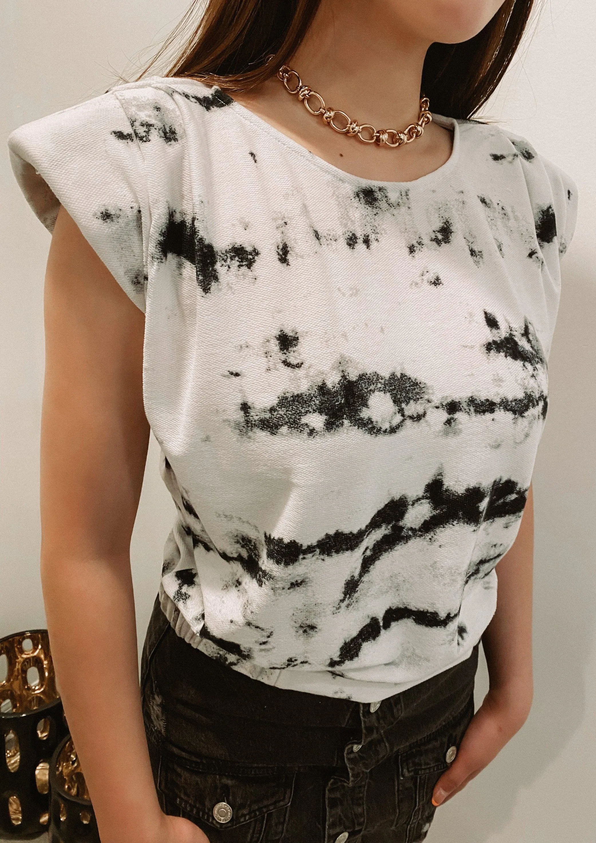 Calee Tie Dye Top