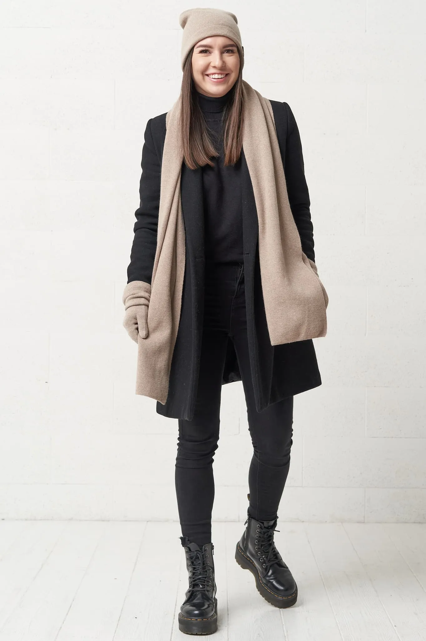 Cashmere warm scarf