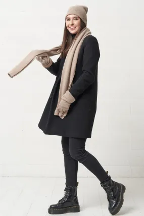 Cashmere winter scarf