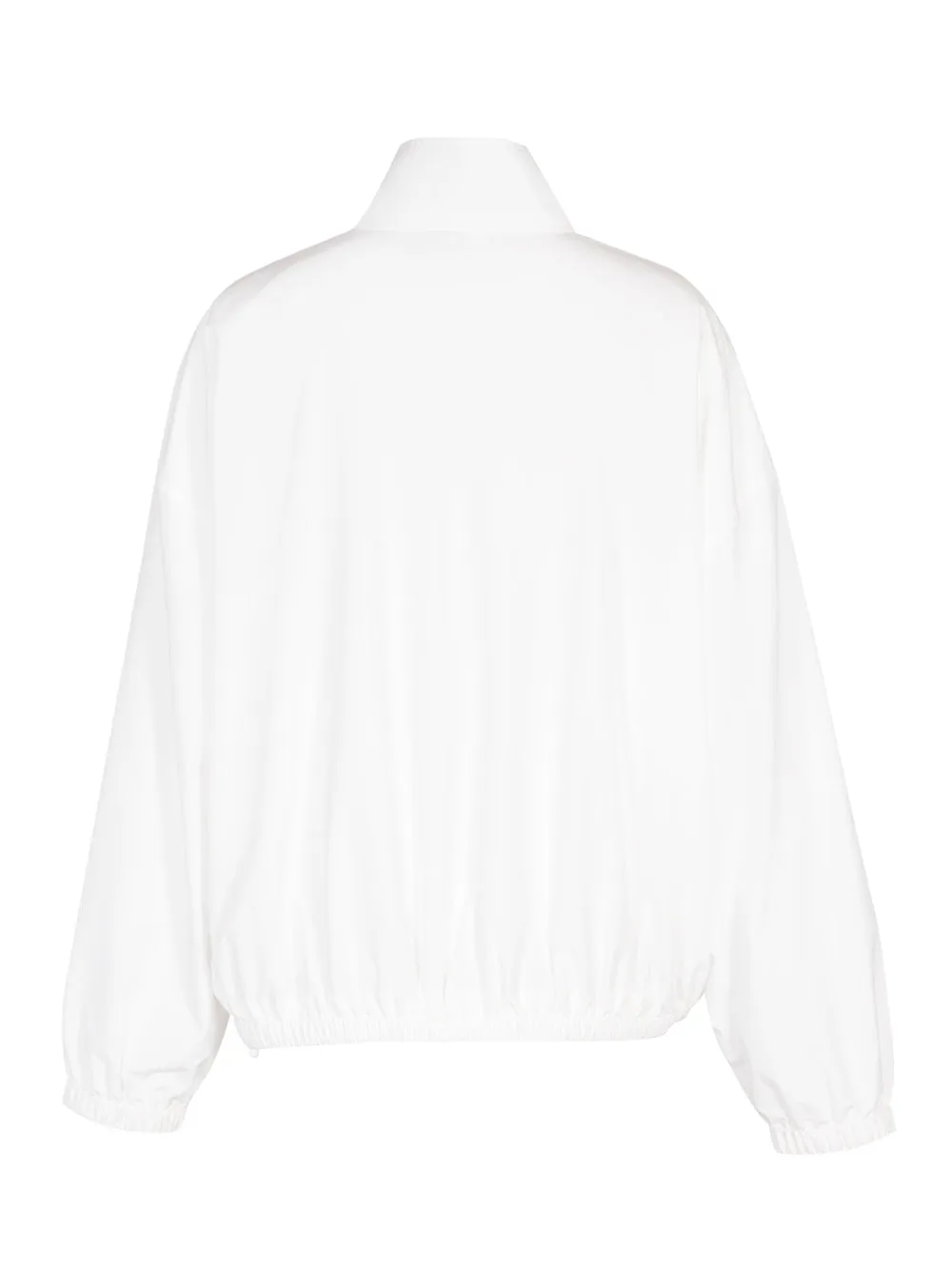 Coaches Track Jacket In Nylon (White)