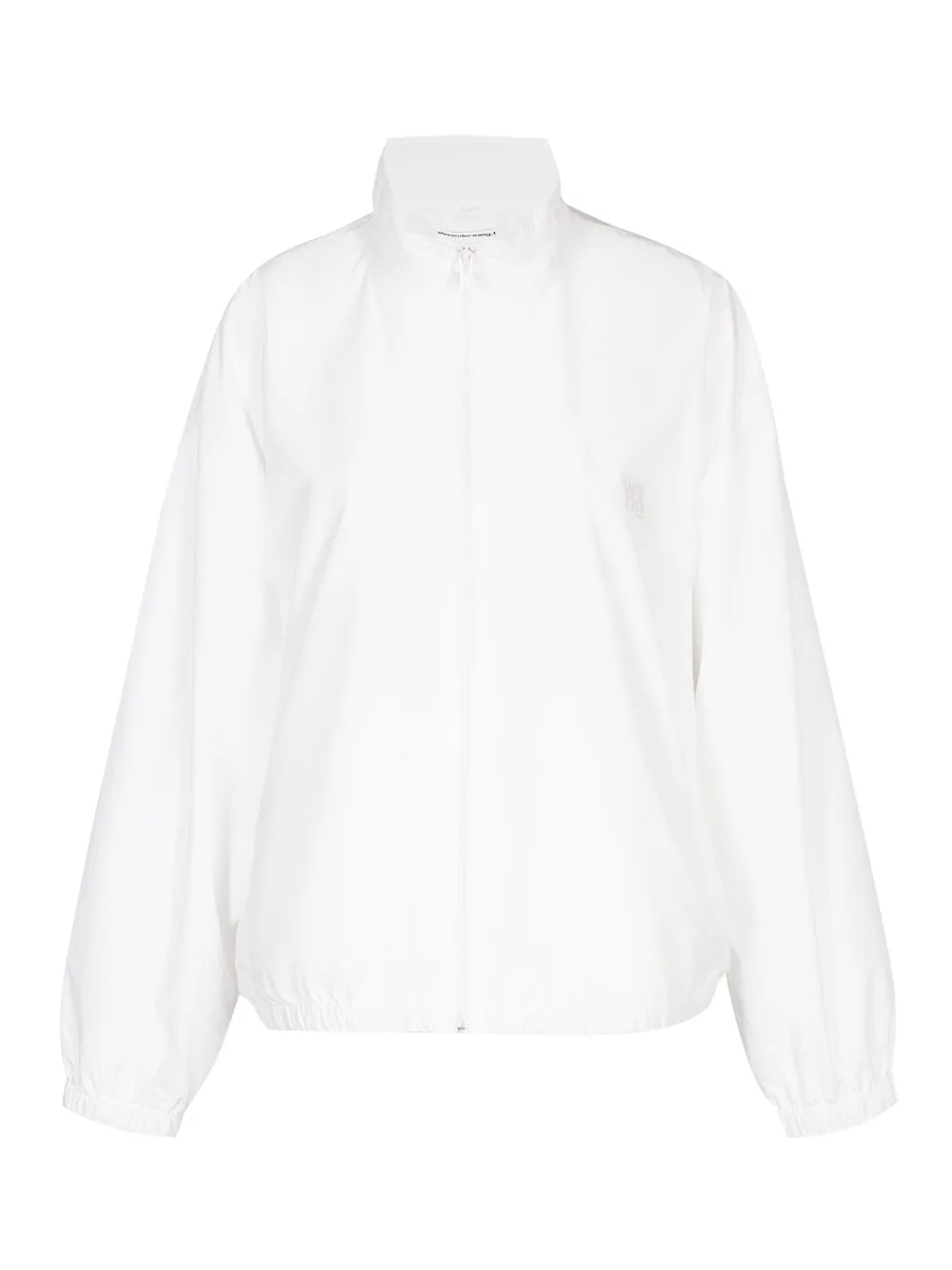 Coaches Track Jacket In Nylon (White)