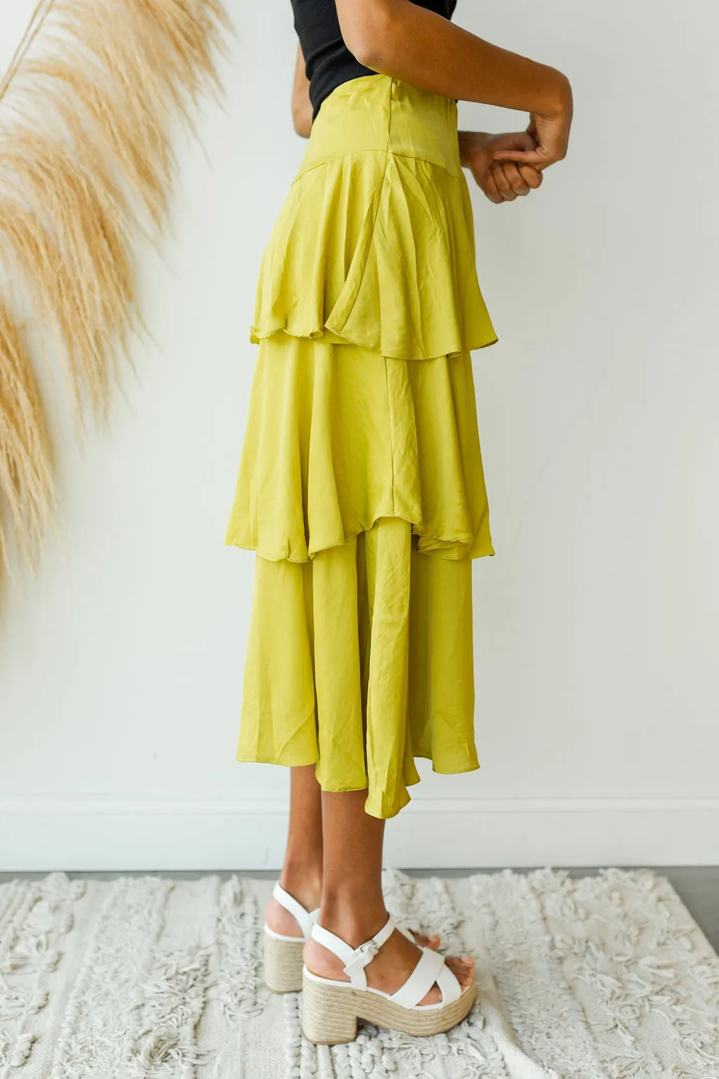 confident steps layered skirt