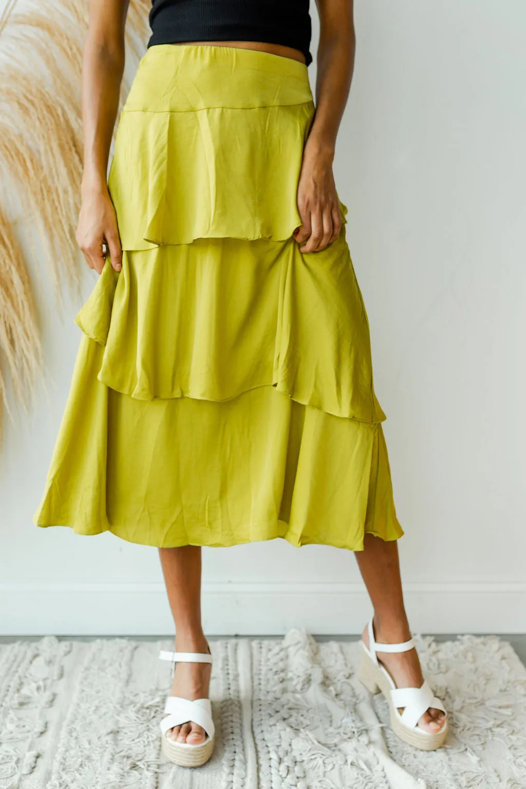 confident steps layered skirt