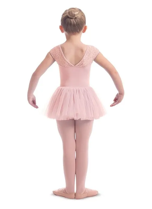 Daisy Lace Cap Sleeve Tutu Dress