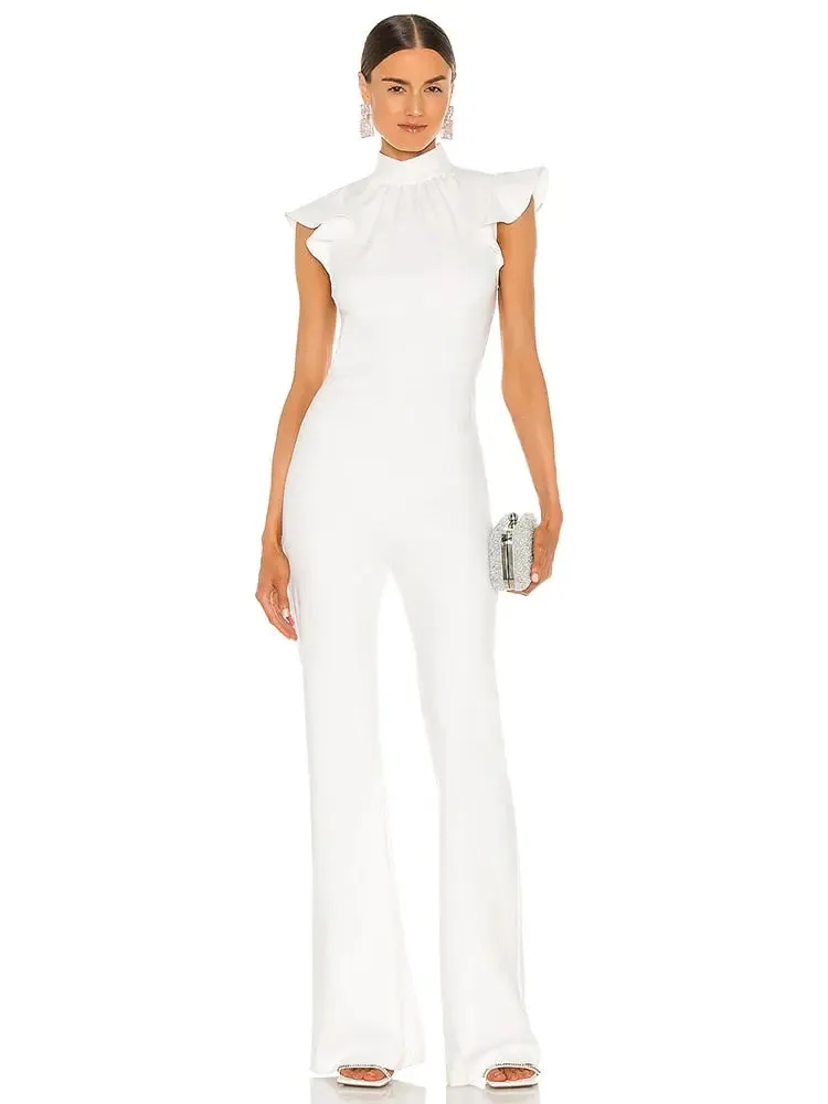 Elegant Celebrity Bodycon Jumpsuit