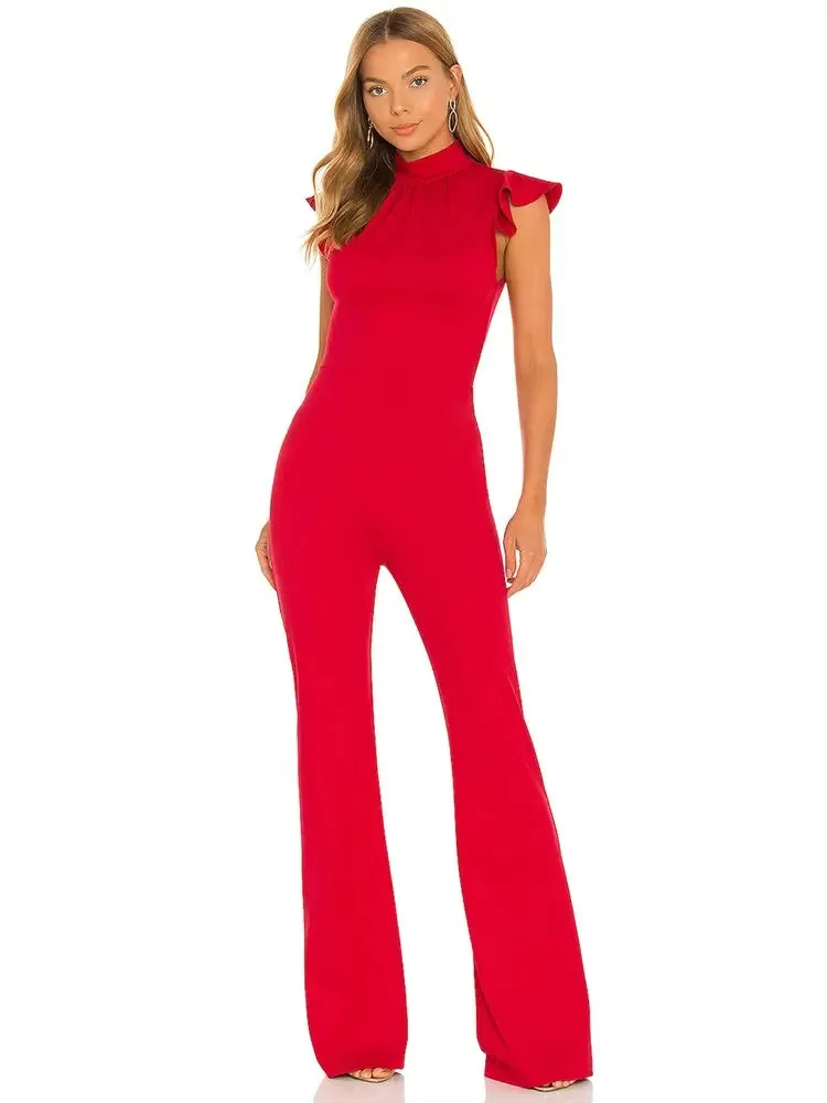 Elegant Celebrity Bodycon Jumpsuit