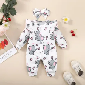 Elephant Dreams Romper (0-18M)