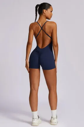 Everly Jumpsuit - Navy (FINAL SALE)