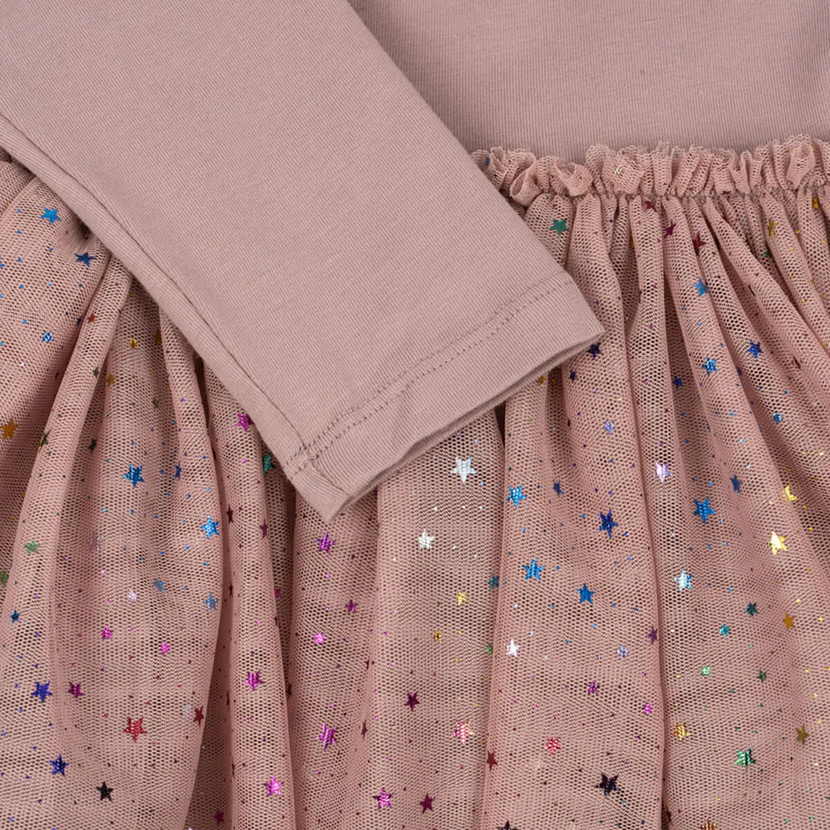 Fairy Ballerina Dress in Etoile Multi Shadow by Konges Slojd