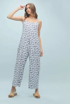FLORAL CAMI JUMPSUIT
