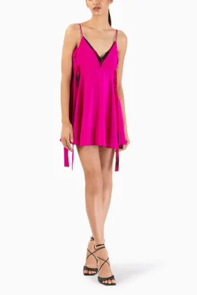 Fuchsia Dusk Mini Dress