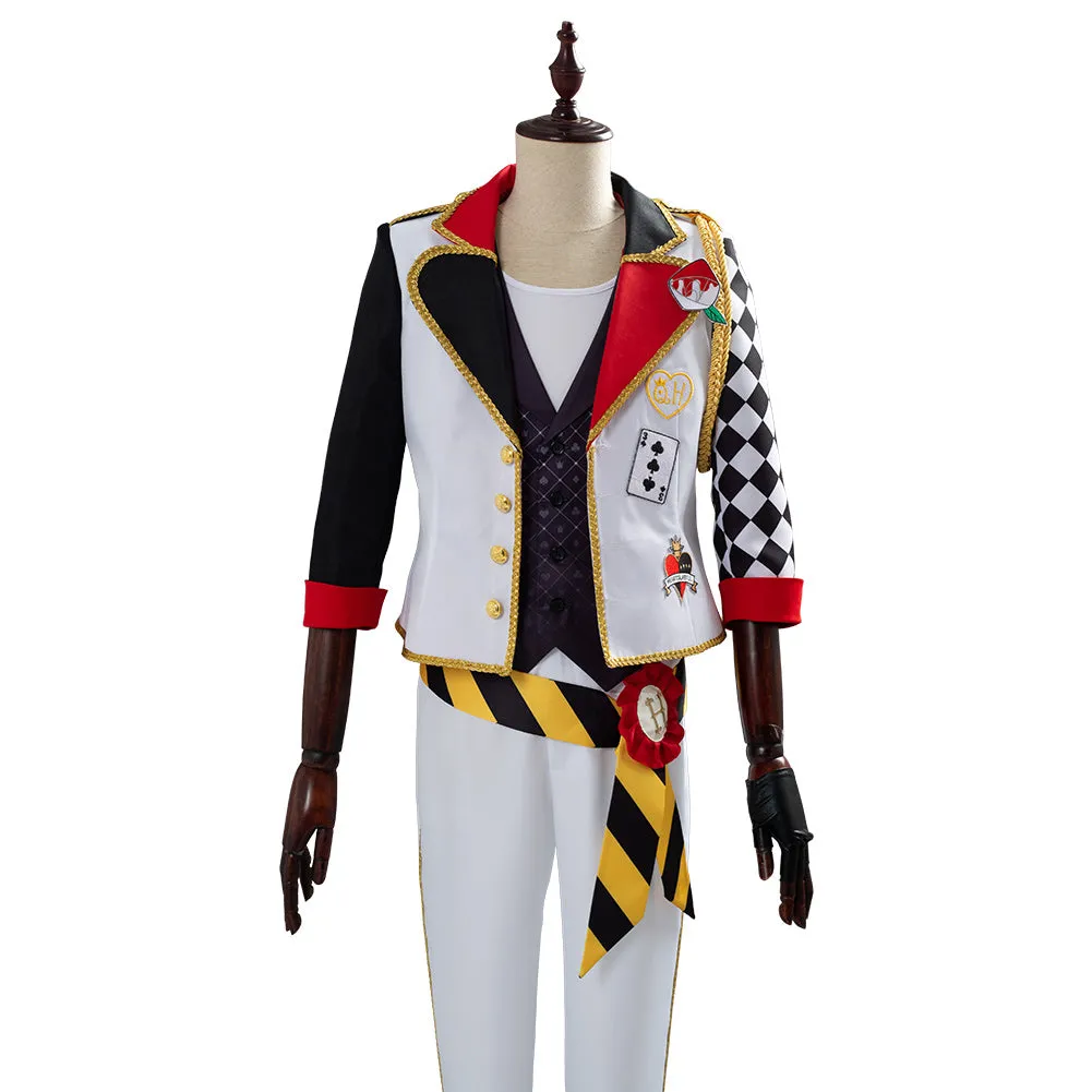 Game Twisted-Wonderland Alice in Wonderland Cosplay Costume Theme Trey