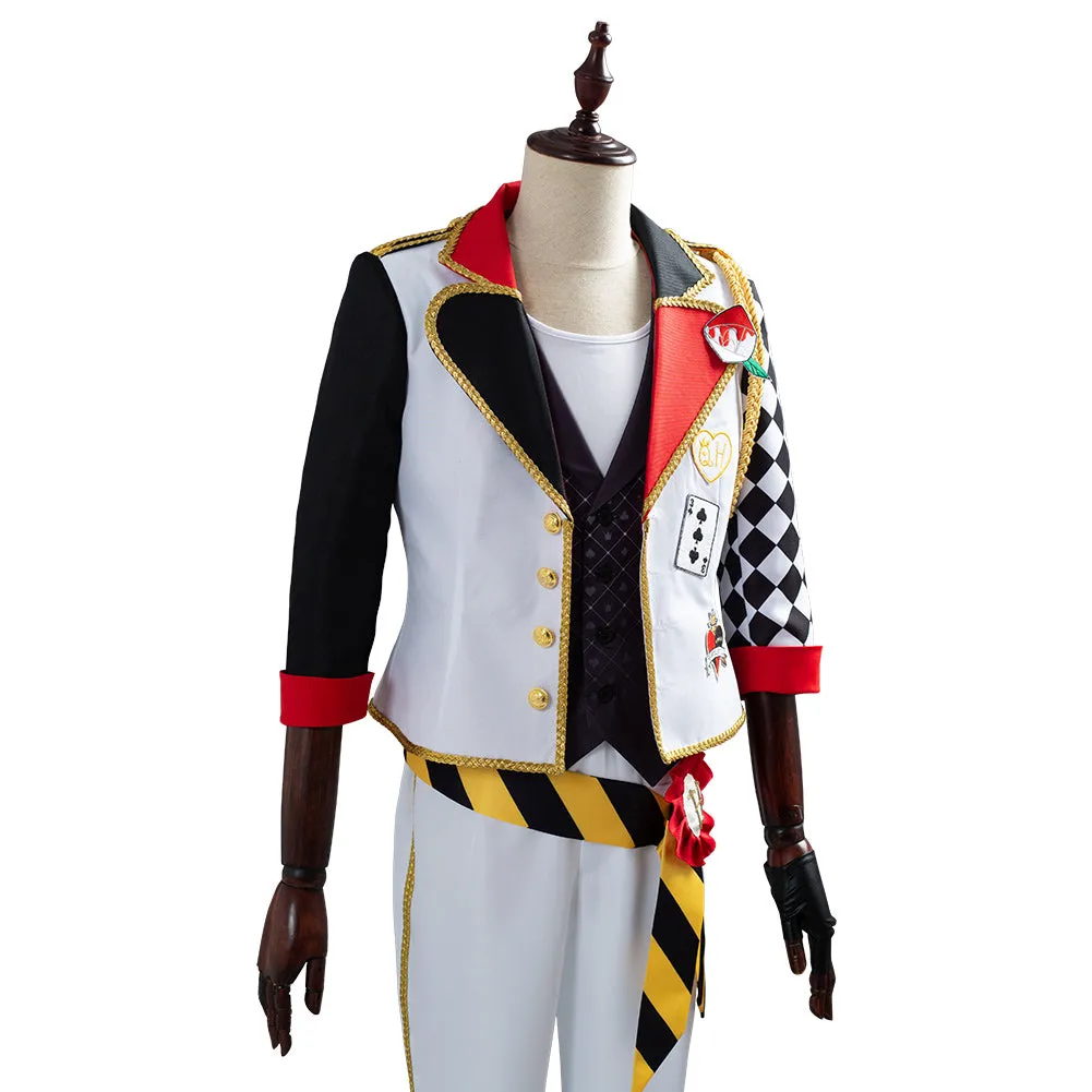 Game Twisted-Wonderland Alice in Wonderland Cosplay Costume Theme Trey