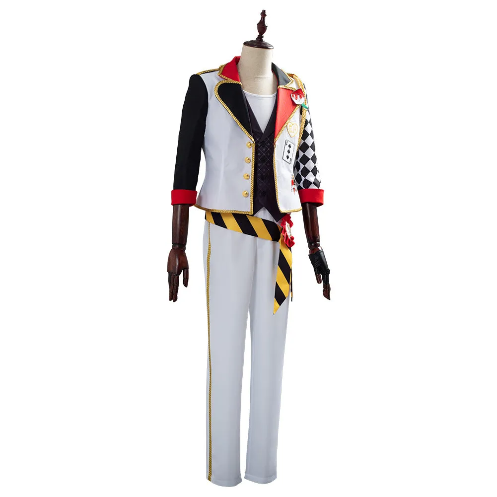 Game Twisted-Wonderland Alice in Wonderland Cosplay Costume Theme Trey