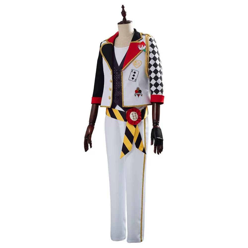 Game Twisted-Wonderland Alice in Wonderland Cosplay Costume Theme Trey