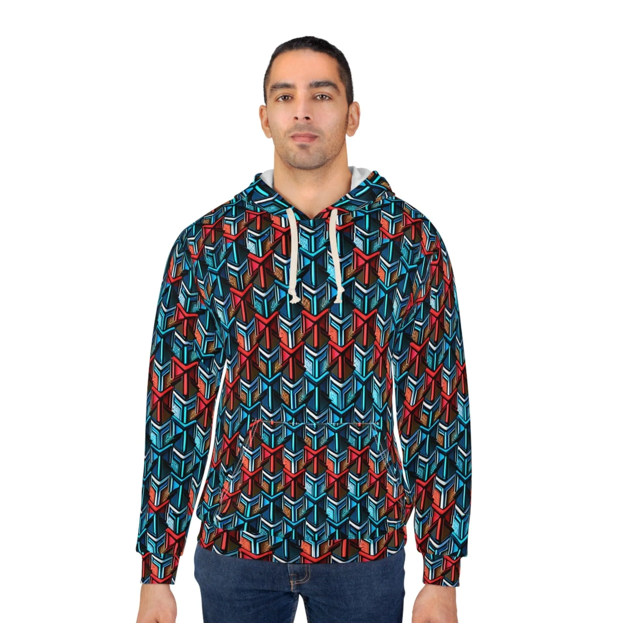 Geotrick Unisex Pullover Hoodie