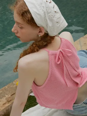 Halter Knit Vest