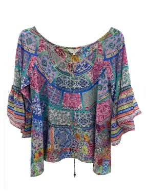 Inoa Martinique Silk BOHO Top