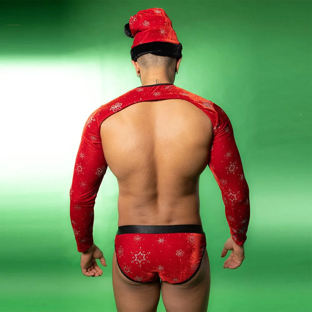 JSY Sexy Santa Costume Cosplay Anzug für Weihnachten und Neujahr