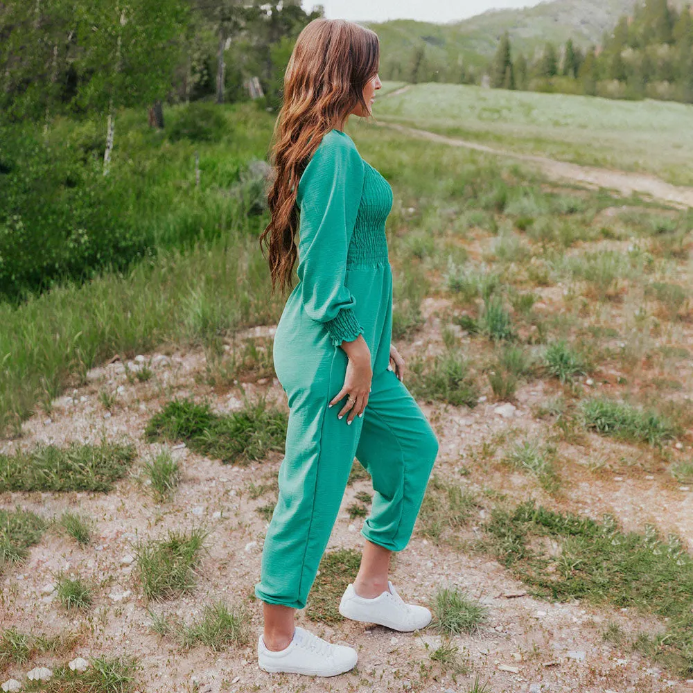 Luna Jumpsuit (Green)