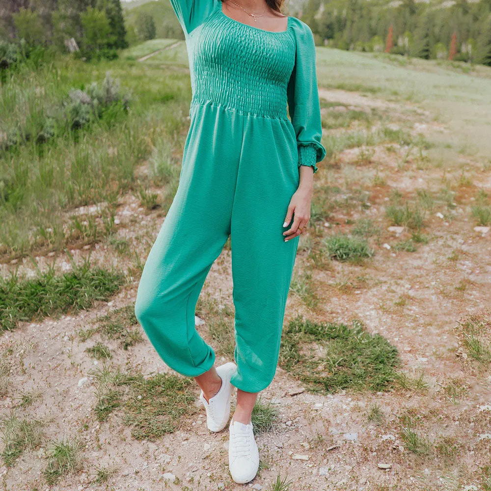 Luna Jumpsuit (Green)