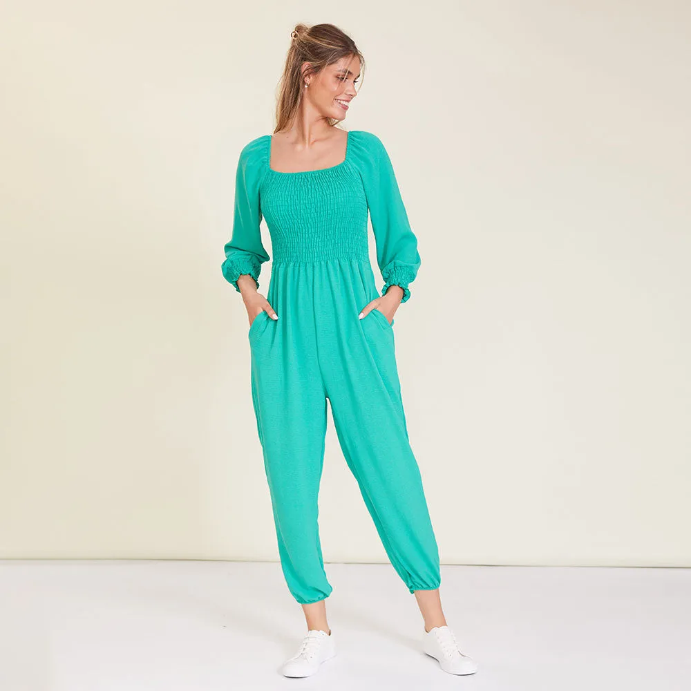 Luna Jumpsuit (Green)