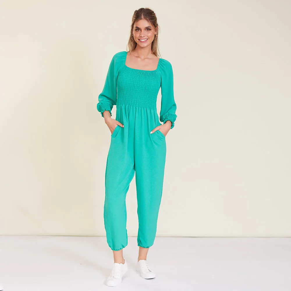 Luna Jumpsuit (Green)