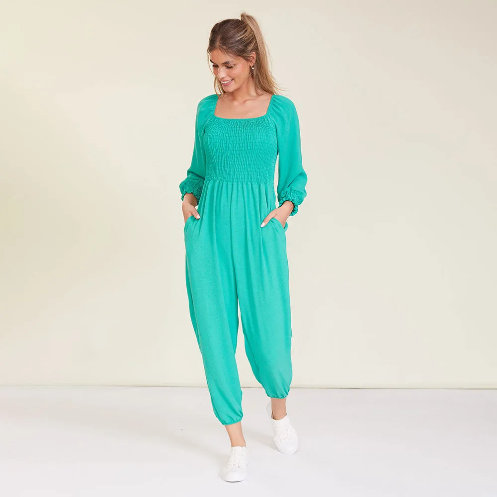 Luna Jumpsuit (Green)