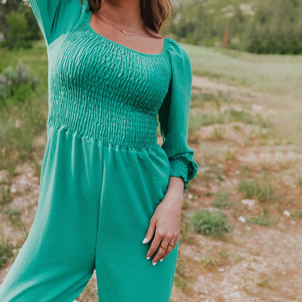 Luna Jumpsuit (Green)