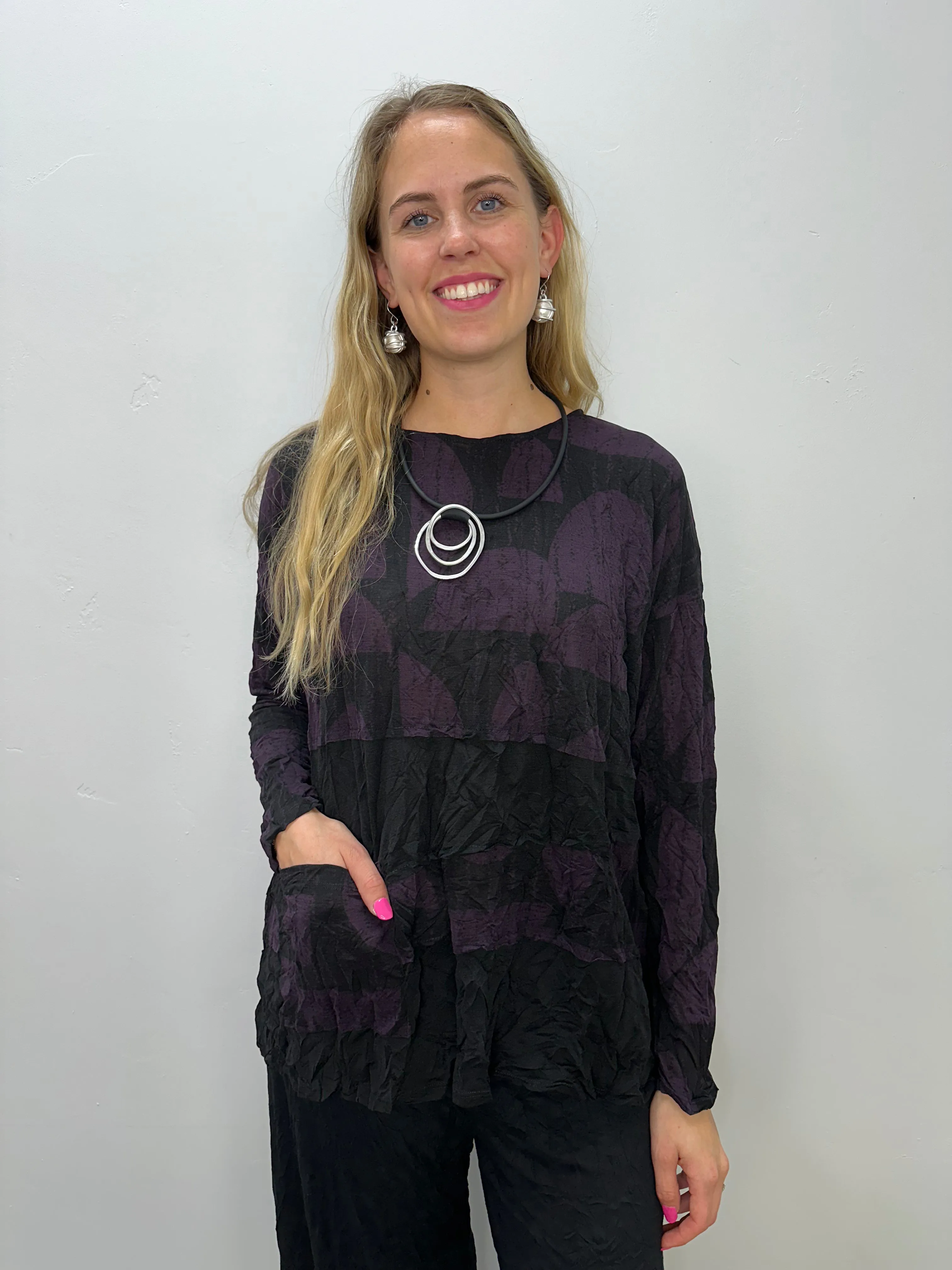Maple Purple Pandora Long Sleeve Top