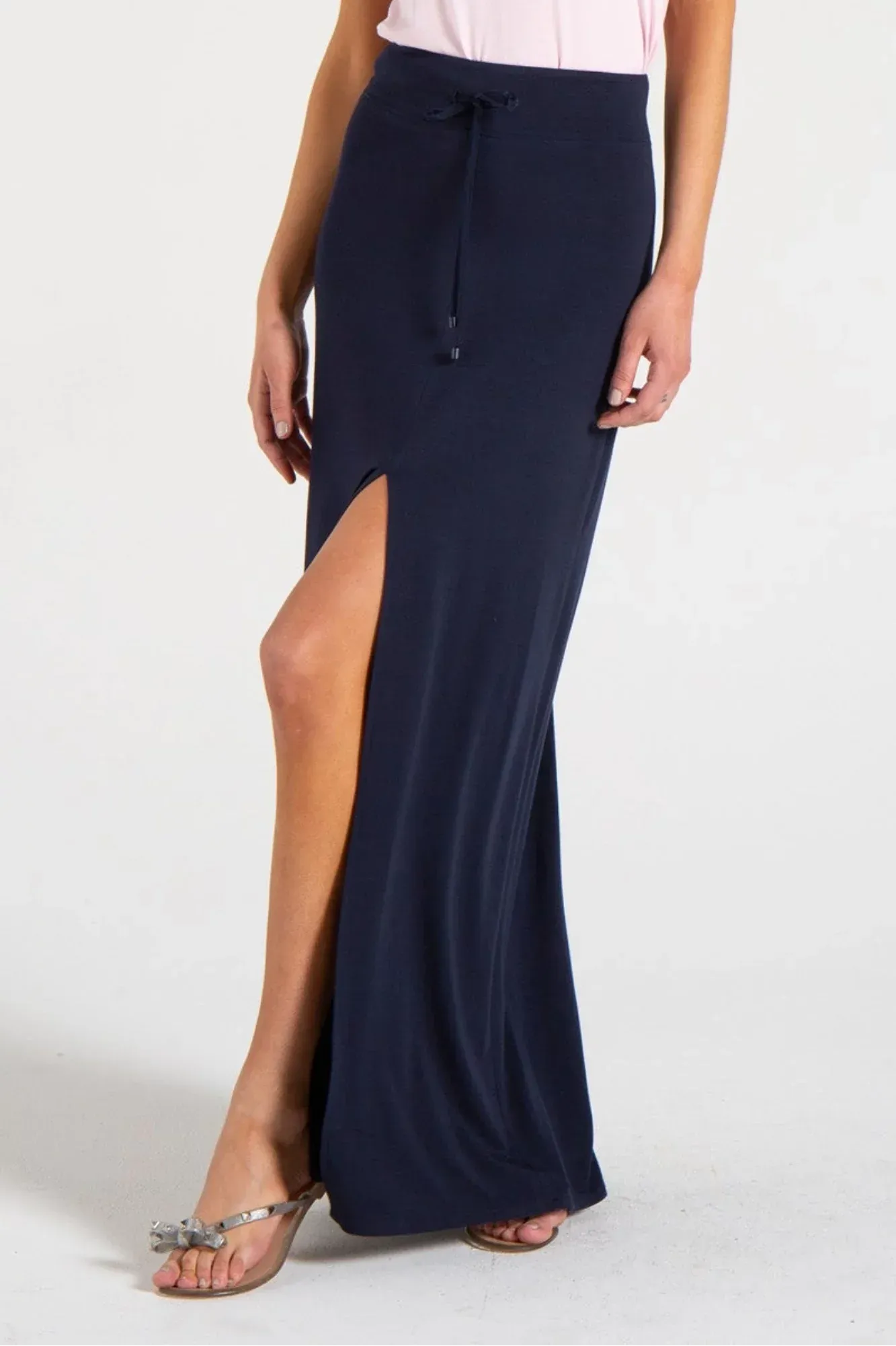 MIAMI MAXI SKIRT (NAVY)
