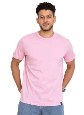 Pink Regular Round T-shirt