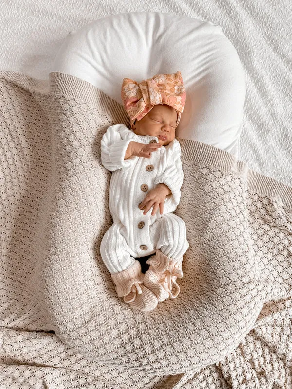 RIBBED KEEPSAKE | MILK